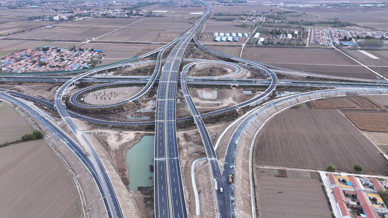 高青至武城高速公路商河至平原段即将建成通车